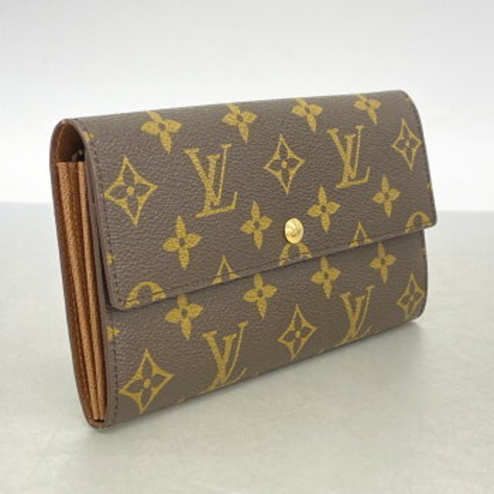 Louis Vuitton Monogram Porte Monnaie Long Wallet Brown - Picture 2 of 9